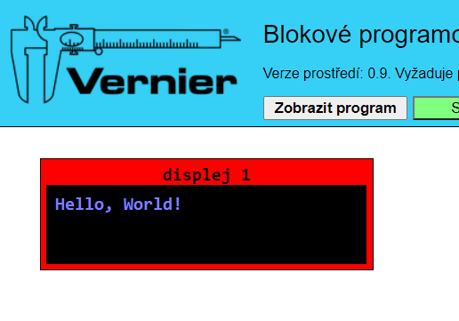 pracovn&iacute; plocha editoru