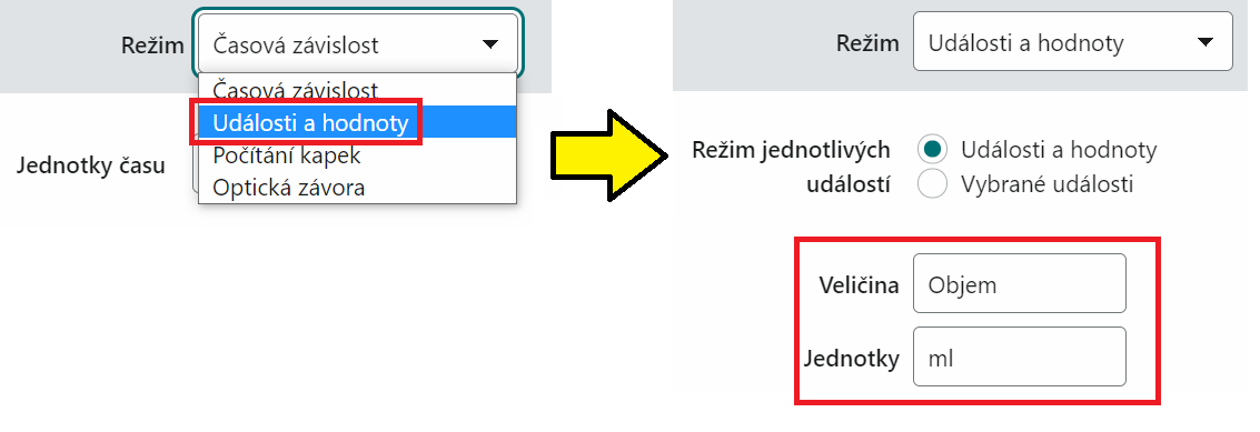 nastavení
